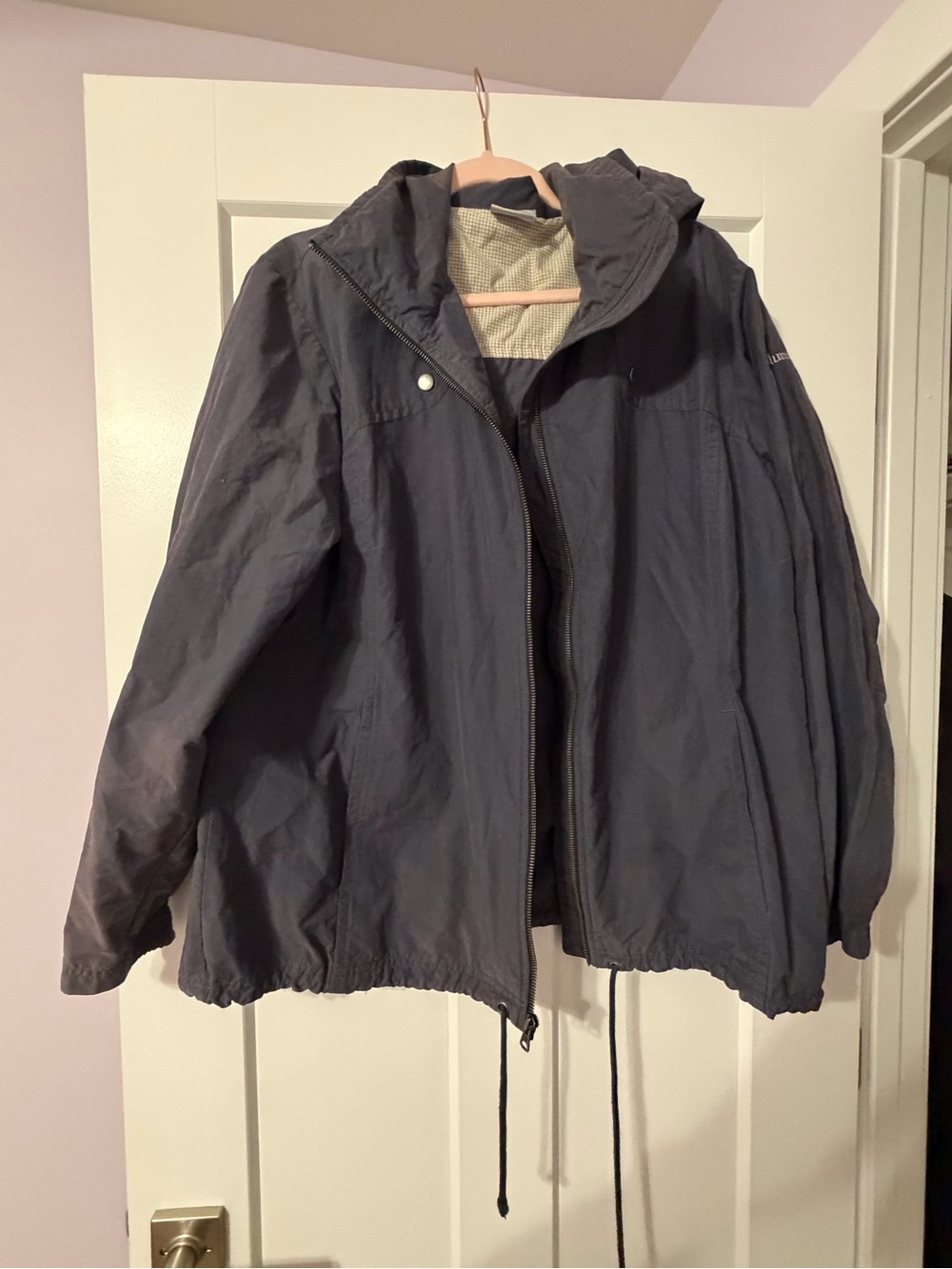 Columbia Navy Hooded Utility Jacket